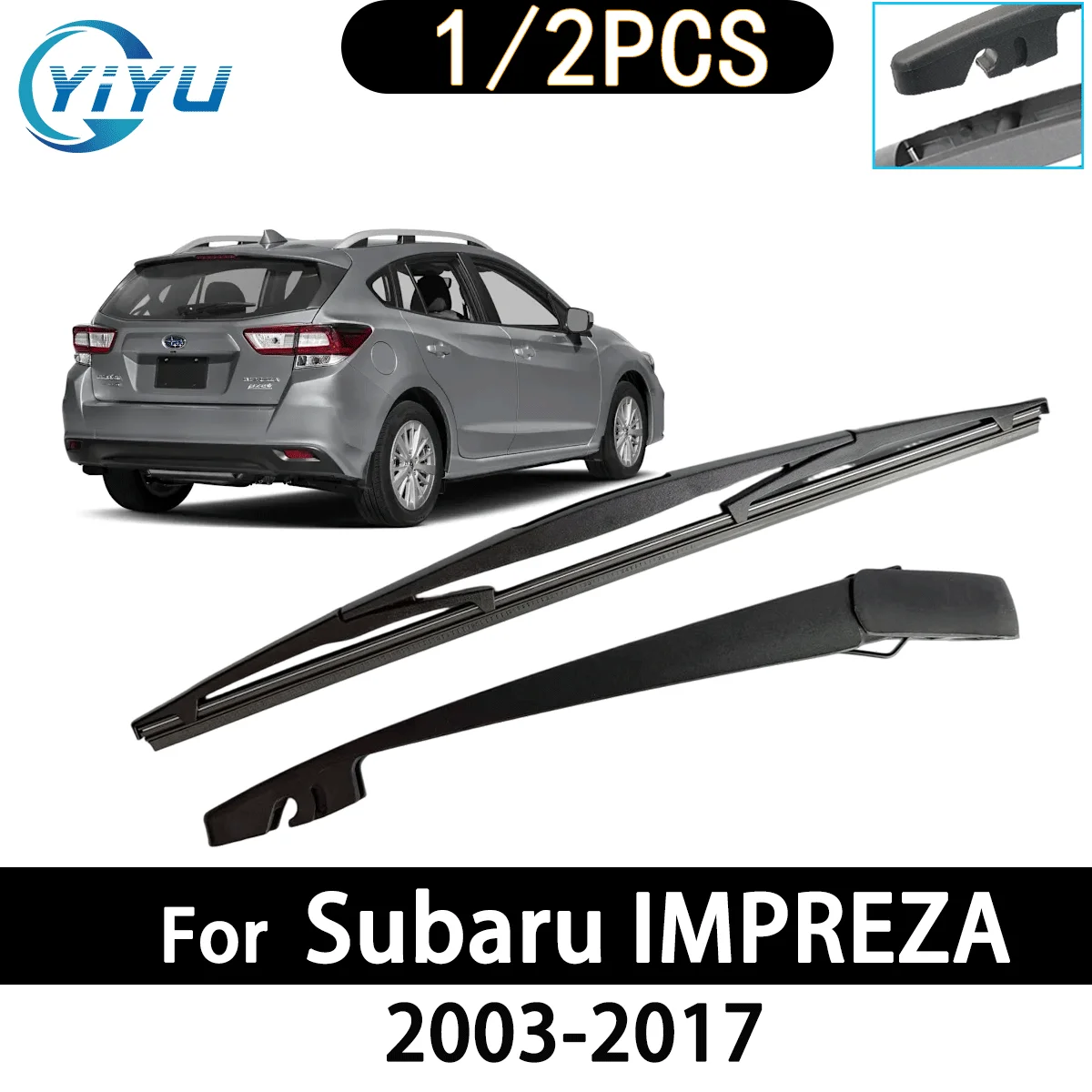 Auto Heckscheibenwischerarm Wischerblatt für Subaru IMPREZA 2003-2017 Autozubehör Zubehör