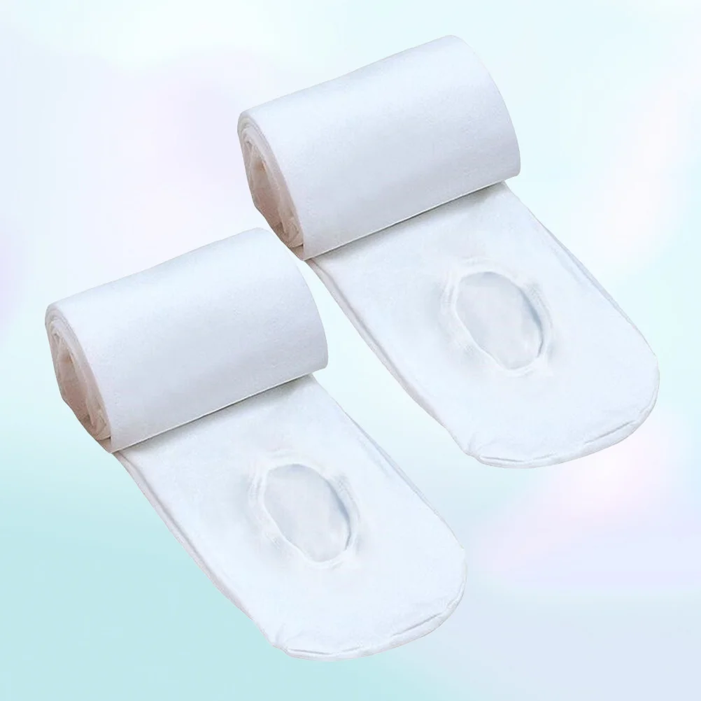 2 Paar Tanzstrumpfhosen für Erwachsene für Ballettunterricht, langlebig, dehnbar, bequem, Match Dance, Größe M