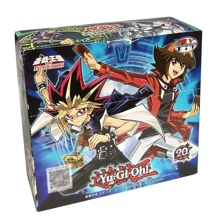 Duel Monsters Yu Gi Oh Card Anime Figure Dark Magic Instant Fusion English Paper Battle Cards Children\'s Toys Birthday Gifts