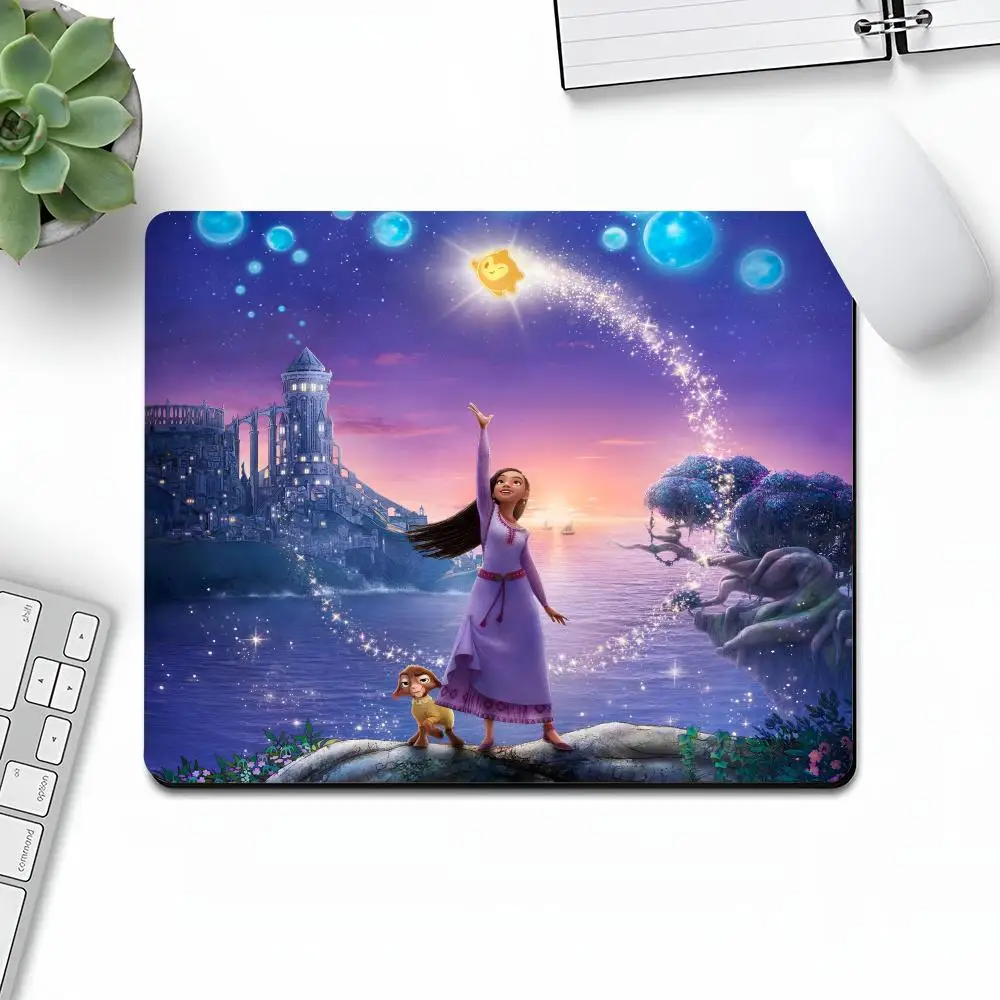 Wish Mouse Pad Art Gaming Gamer Birthday Small Rubber Locking Edge Large Computer MousePad Laptop Desk Pad