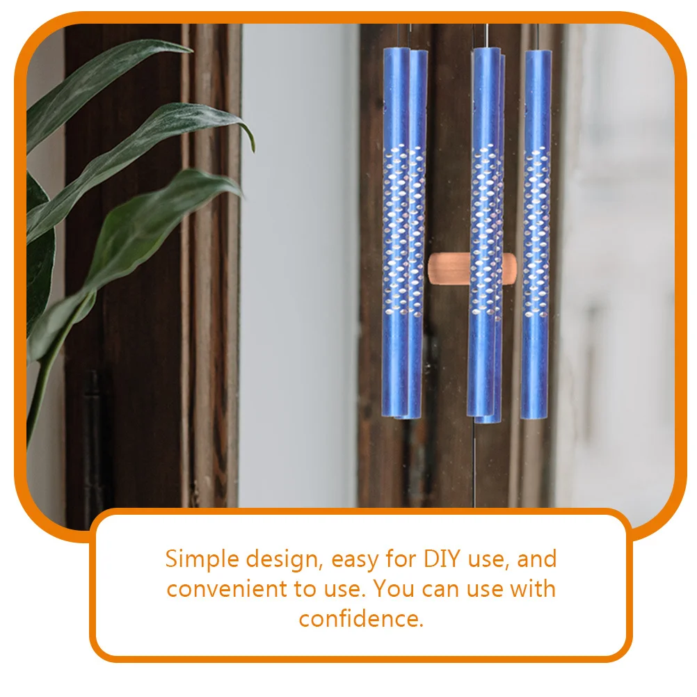 

30pcs Wind Chime Tubes Diy Aluminum Metal For Crafting Decorative Bell Hanging Outdoor Plaything Replacement