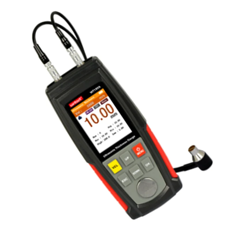

A88E-Ultrasonic Thickness Gauge For Measuring Steel, Glass, Plastic - Rechargeable Battery Meter Tester