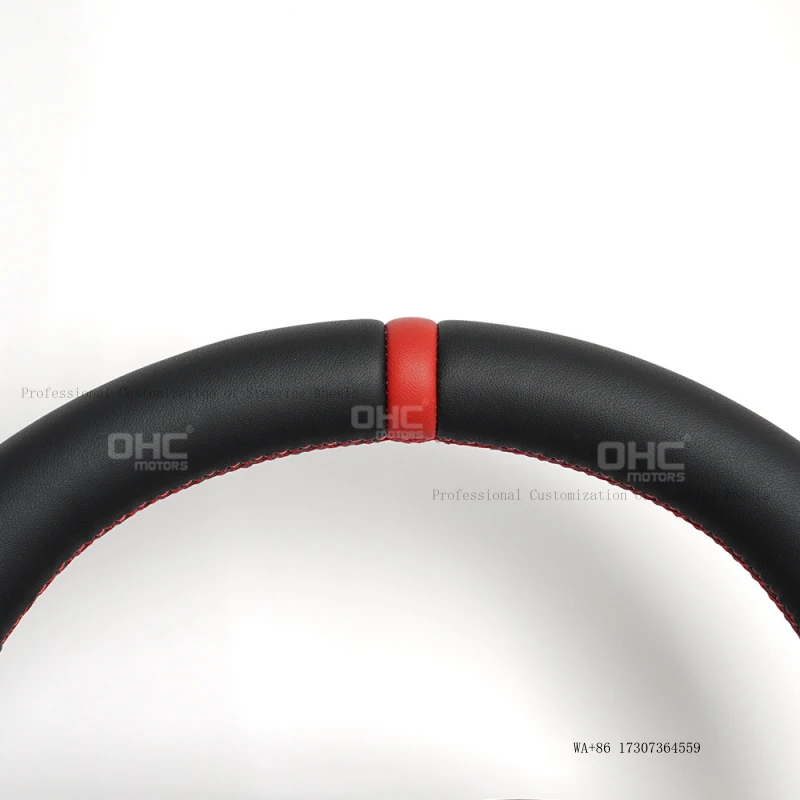 Hot-selling exclusive product suitable for 2014-2017 Chevrolet Corvette C7 full-leather car steering wheel modification view 4