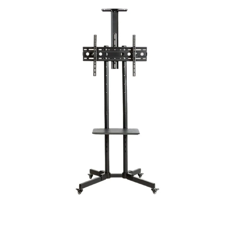 Mobile TV Stand Model 1500, 32-75 Inch All-in-One Floor TV Cart with Wheels for Meeting & Teaching