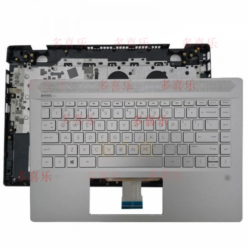 

ZZMM NEW for HP Pavilion 14-CE Series 14in Upper Palmrest Backlit US Keyboard Cover
