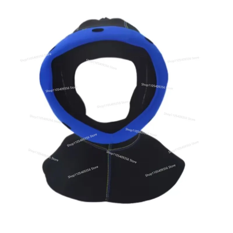 Diving Helmet Cap  5MM  Water Cap Thermal Head Cover, 2MM Light Leather Inner Cover, Suitable for Public Head Circumference