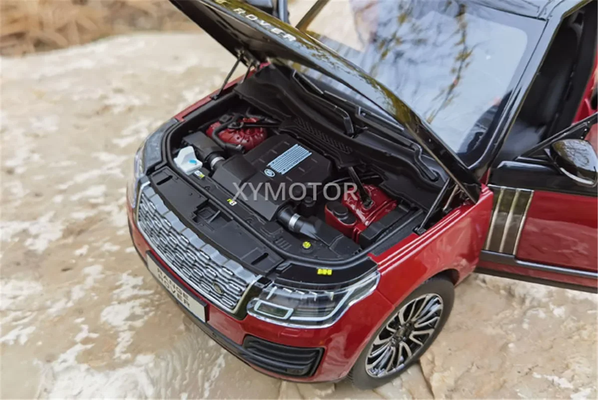 2020 LCD 1/18ชิ้นสำหรับ Land Rover Range SUV สีดำ/ ขาว/ดำ & แดง Diecast โมเดลรถยนต์ของเล่นของขวัญคอลเลกชัน