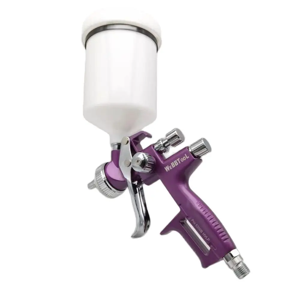 Imagem -02 - Paint Air Spray Gun For Car Paint Spray Gun Bico Pintado Pulverizador Verniz Alta Eficiência 5200b 1.3 mm 1.7 mm 2.0 mm