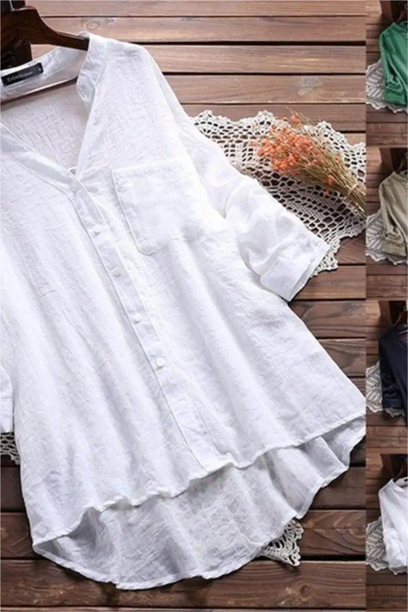 Women's White Long … - image