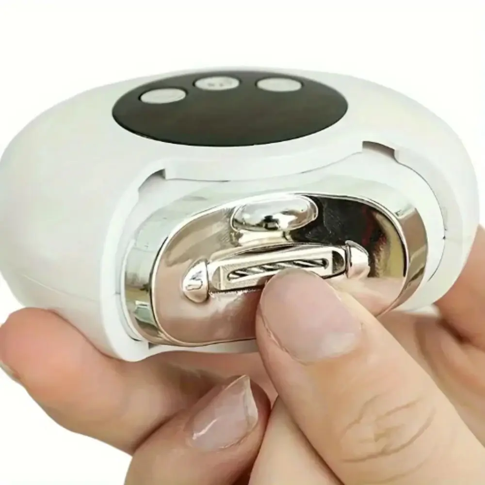 

Портативная электрическая точилка для ногтей, перезаряжаемая многофункциональная автоматическая шлифовальная машинка для ногтей, функция полировки, дизайн с защитой от брызг