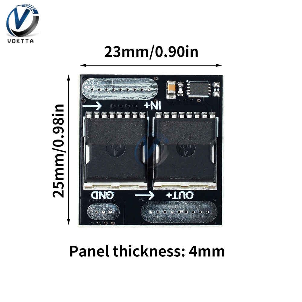 100 فولت 30A 60 فولت 10A وحدة ديود مثالية 2-MOS لوح تمديد مكافحة ارتجاعي مكافحة اتصال عكسي مقوم صغير منخفض الطاقة للغاية #6
