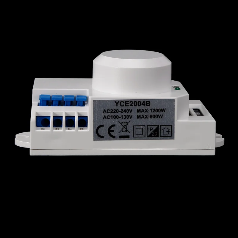 

L72A-220V 360-градусный микроволновый датчик, выключатель света, индукционный микроволновый датчик движения, датчик вибрации