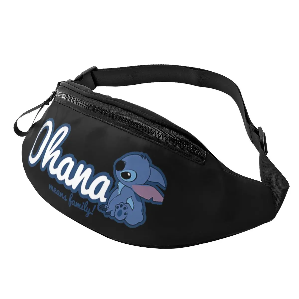 

Ohana Family Stitch Crossbody Sling Bag Men Women Chest Bag Shoulder Backpack Daypack for Hiking Outdoor Sports Satchel