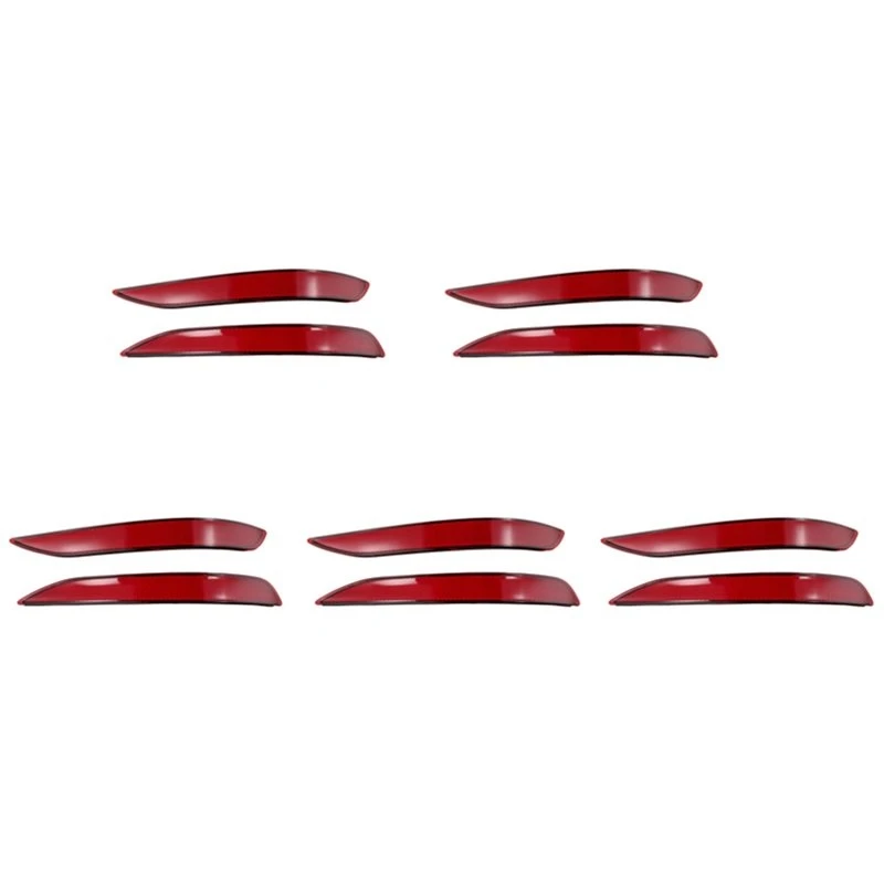 5 Pair Of Rear Bumper Reflector For Chevrolet Equinox 2018-2023 84306359 84306358 Chevrolet Parts