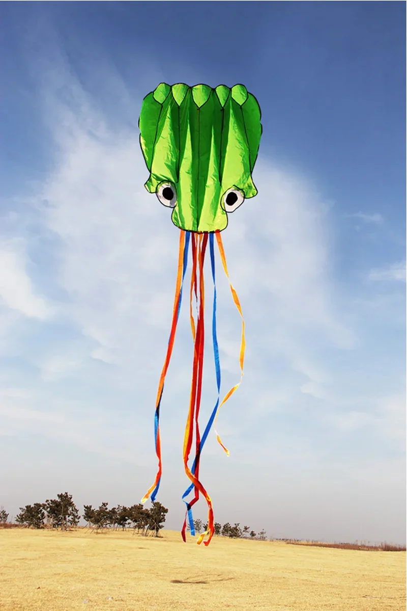 free shipping new octopus kites flying toys for children kites line professional winds kites factory adults kites kitesurf koi