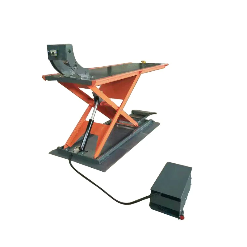 

Motorcycle and car lifts, scissor lifts for vehicle tables