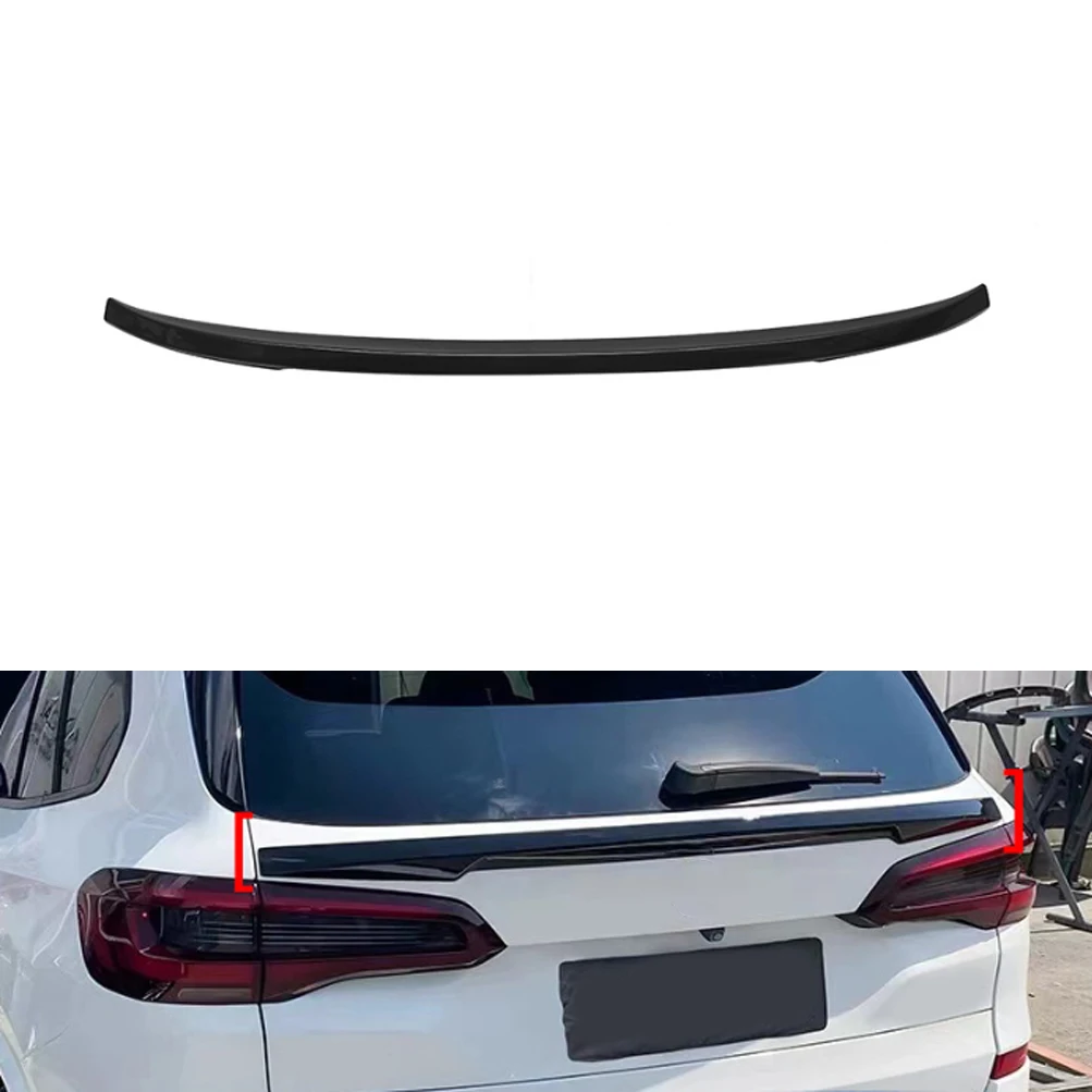 

Задний спойлер, центральный спойлер-лип, комплект обвеса для BMW X7 G07 2019-2023, глянцевый черный