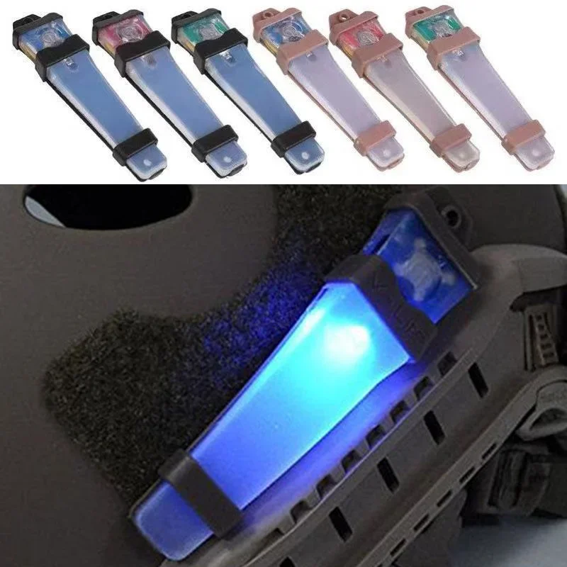 1PC Tactical FMA Helmet Safety Flashing Light Survival Signal Light Waterproof Lamp Outdoor Equipment for Hunting Hiking Cycling