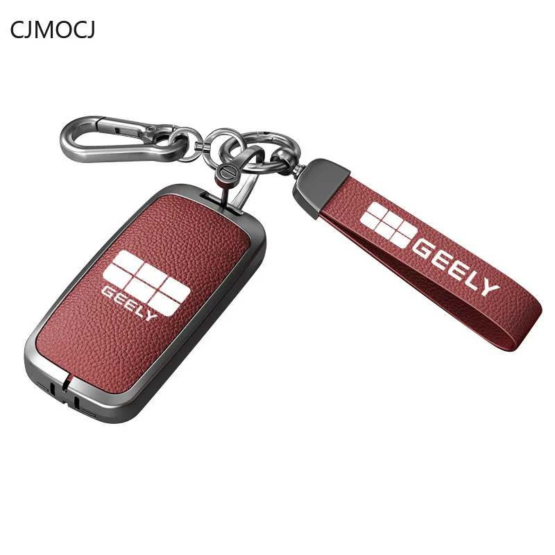 

Premium Zinc Alloy Key Cover Case for Geely Galaxy L7 / L6 (2025) - Simple Style Protective Key Fob Shell Keychain