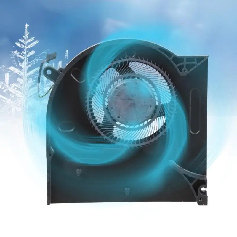 

652F CPU GPU Cooling Fan Compatible Original For M17 12V Laptop Stable Metal Construction Quiet Operating