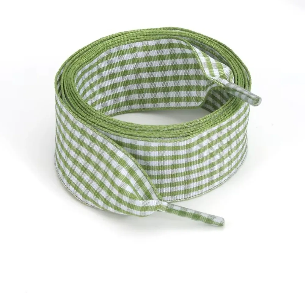 1Pair Fashion 120CM Sneakers Shoe laces Scottish Plaid Colorful Sports Shoelace Replacement Shoestrings Shoe Accessories