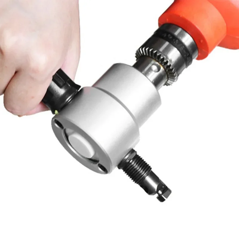 Electric Sheet Metal Cutting Double Head Nibbler Blade Saw Cutter Tool Drill Accessory Machine Punching Shears Modification