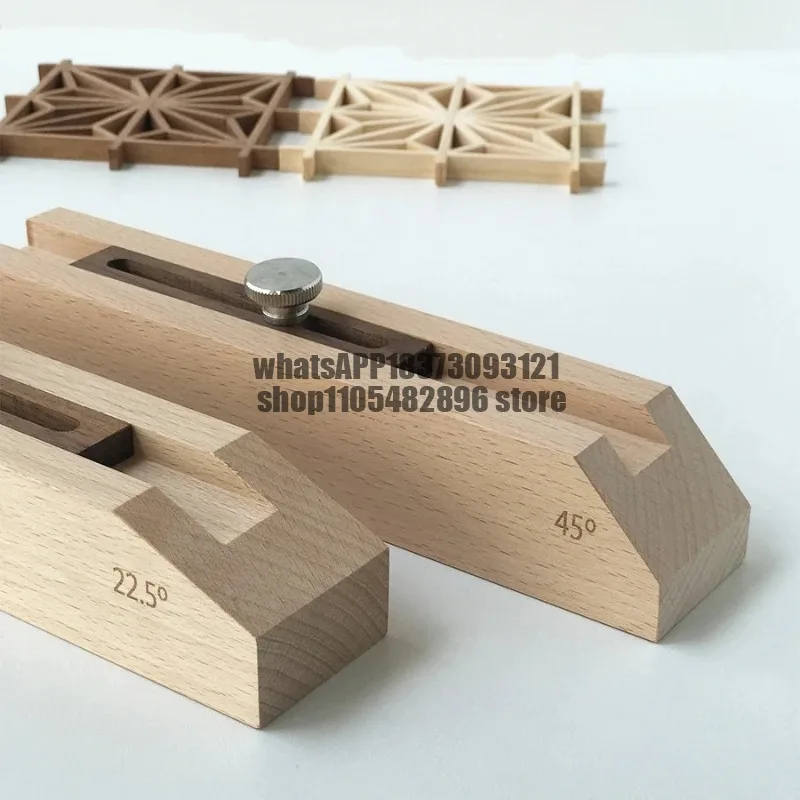 Woodworking Inclined Edge Angle Shovel Platform Beech Wood Group Craftsmanship Material Package Beginner's Tool Kit Hand Tools