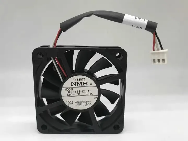 

НОВИНКА ДЛЯ NMB 06015SS-12L-AL DC12V 0,11A Блок питания 6 см охлаждающий вентилятор