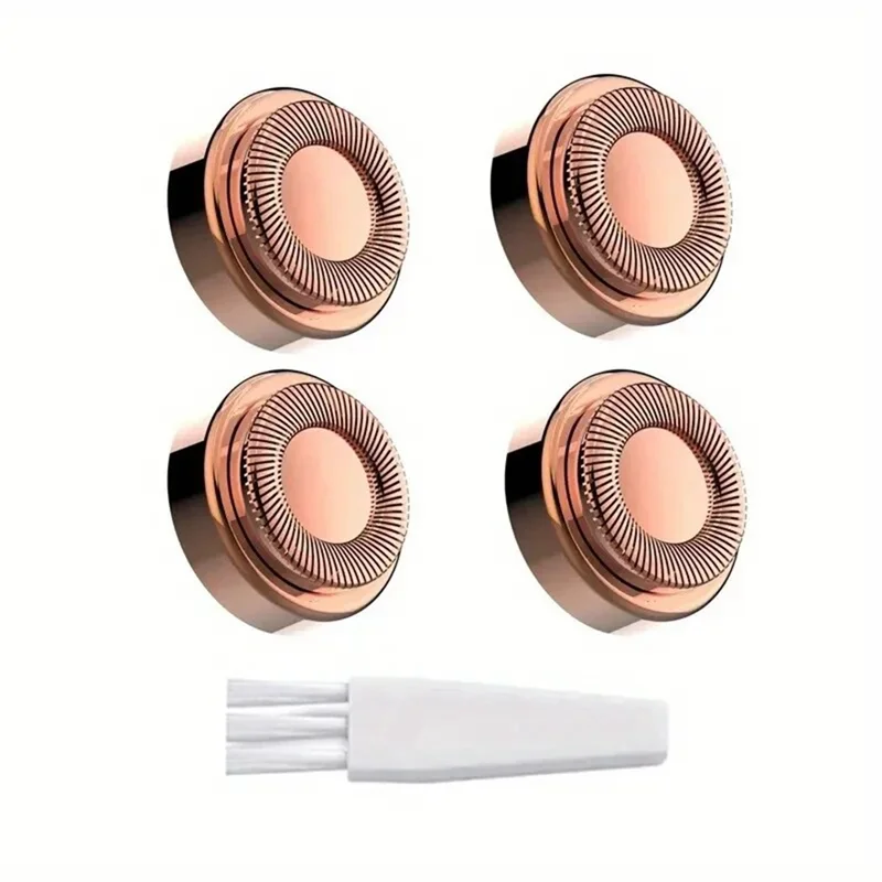 A94E-4Pcs For Finishing Touch Flawless Facial Hair Remover Replacement Heads - Painless And Effective Hair Removal