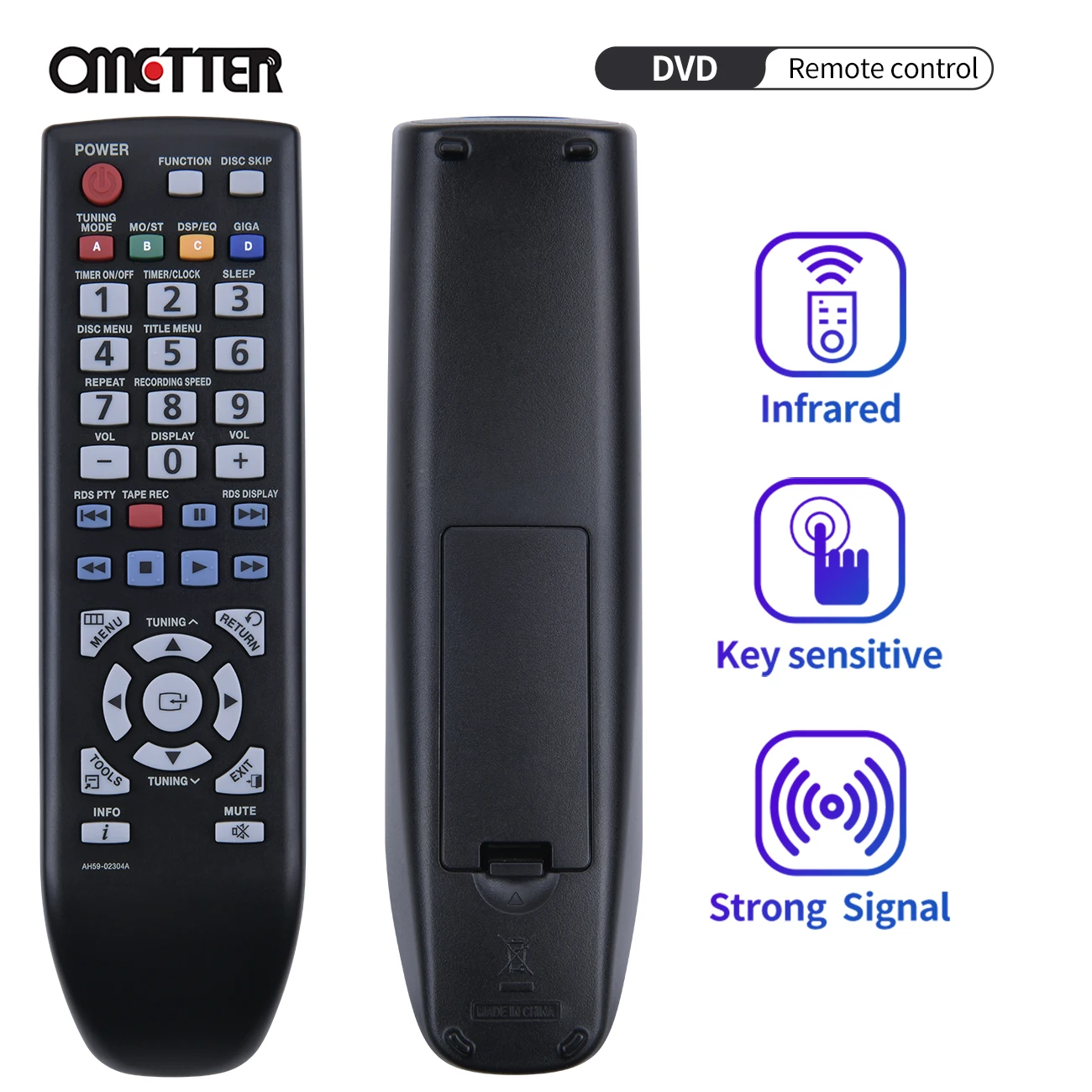 ใหม่ AH59-02304A รีโมทคอนโทรลสำหรับ SAMSUNG DVD MX-C830D MM-D330D AH5902304A MX-C630D MX-C730D