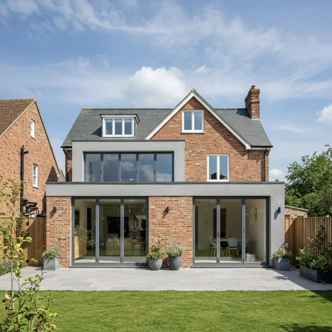 

Exterior Thermal Break Aluminum Door Soundproof System Bifold Patio Folding Doors Outwards Energy Efficient Accordion Doors