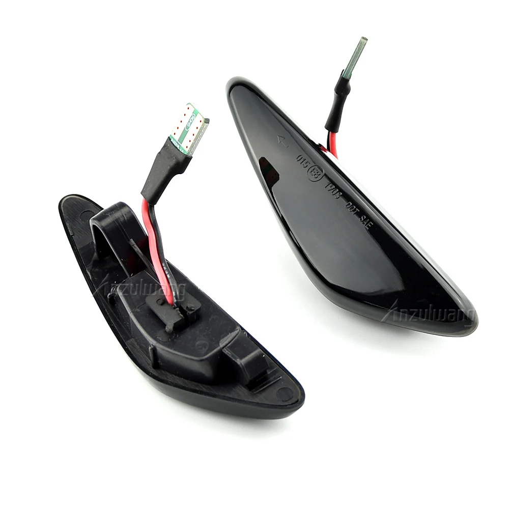 Car Side Marker Lights For Fiat 124 Spider 2Pcs LED Dynamic Car Turn Signal Lights For Mazda 5 CW 6 GH MX-5 RX-8