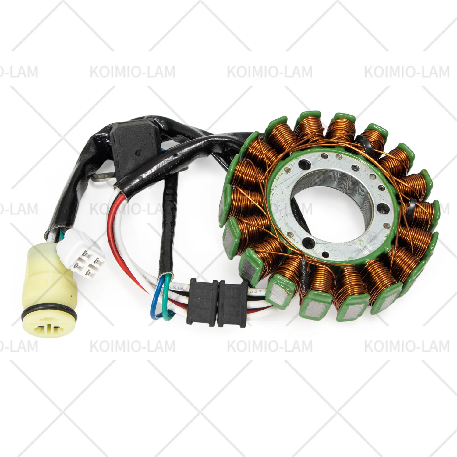 Passend für YAMAHA ATV YFM 660 Grizzly 2002 - 2008, YXR 660 Rhino 2004 - 2007, Magneto-Stator-Spule, YFM660, YXF660. – Detail 2