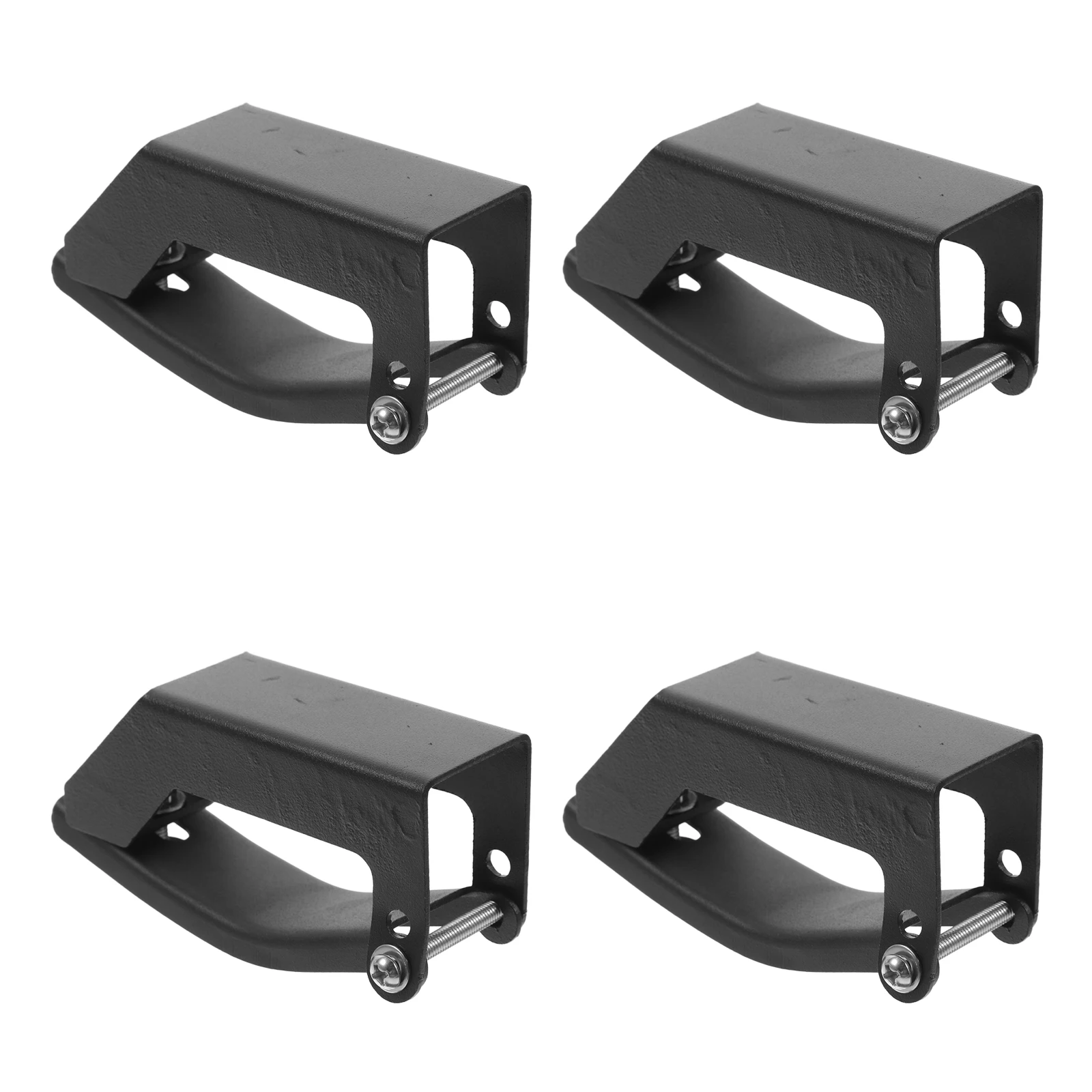 

4 Pcs Roof Rack Clips Durable Iron Easy Installation Car Top Luggage Carrier Brackets Suitcase