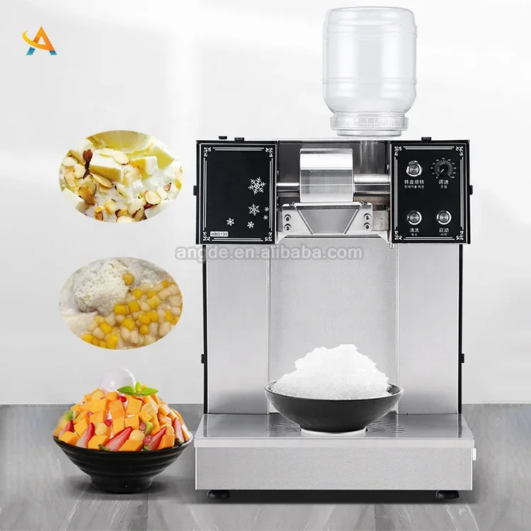 Hot sale bingsu shaved ice snow cone korean kakigori bingsu powder mesin snow ice machine