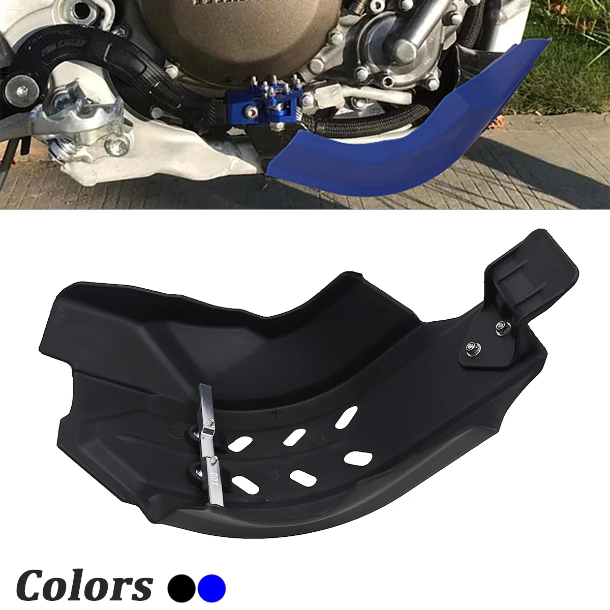 

Motorcycle Skid Plate Engine Guard Cover Protector For Yamaha YZ450F YZ250F 2014 2015 2016 2017 2018 Dirt Bike Universal Parts