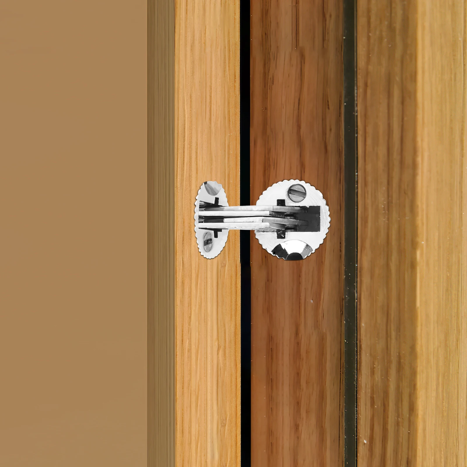 

2Pcs Cabinet Hinges Invisible Brass Barrel Hinges Hidden Door Smooth Operation Durable Construction Wide Angle Brass Barrel