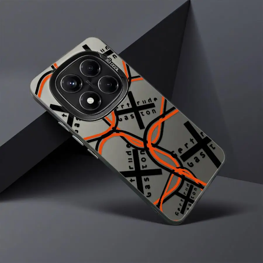 G-Gertrudes عودة غطاء الهاتف القضية ل Xiaomi Redmi 13C 9T A5 9C K60 10C 12C A1 A2 زائد 14C