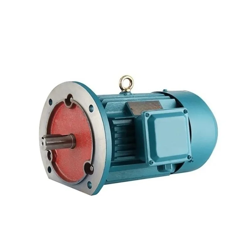 380V flange‑type vertical three‑phase copper coil AC motor 0.75KW 1.1KW industrial driving motor