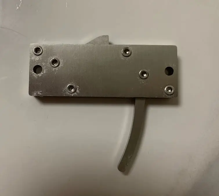 Bow and arrow card string lock model sliding door switch stainless steel crossbow machine touch lock release device three