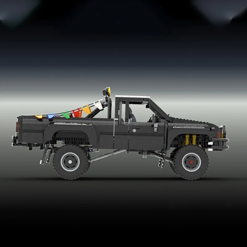3208 stücke MOC Marty S Toyota Zurück Die Zukunft Iconsed Modell Bausteine Weihnachten Geschenk Architektur Spielzeug DIY Kreative Ziegel Kinder