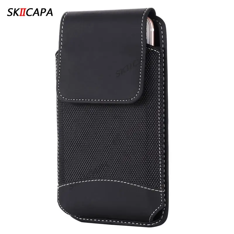 Oxford cloth leather Waist Bag For Oukitel WP18 WP15 WP13 K9 Pro Belt Clip Holster phone pouch cover For Oukitel C22 C21 C23 Pro