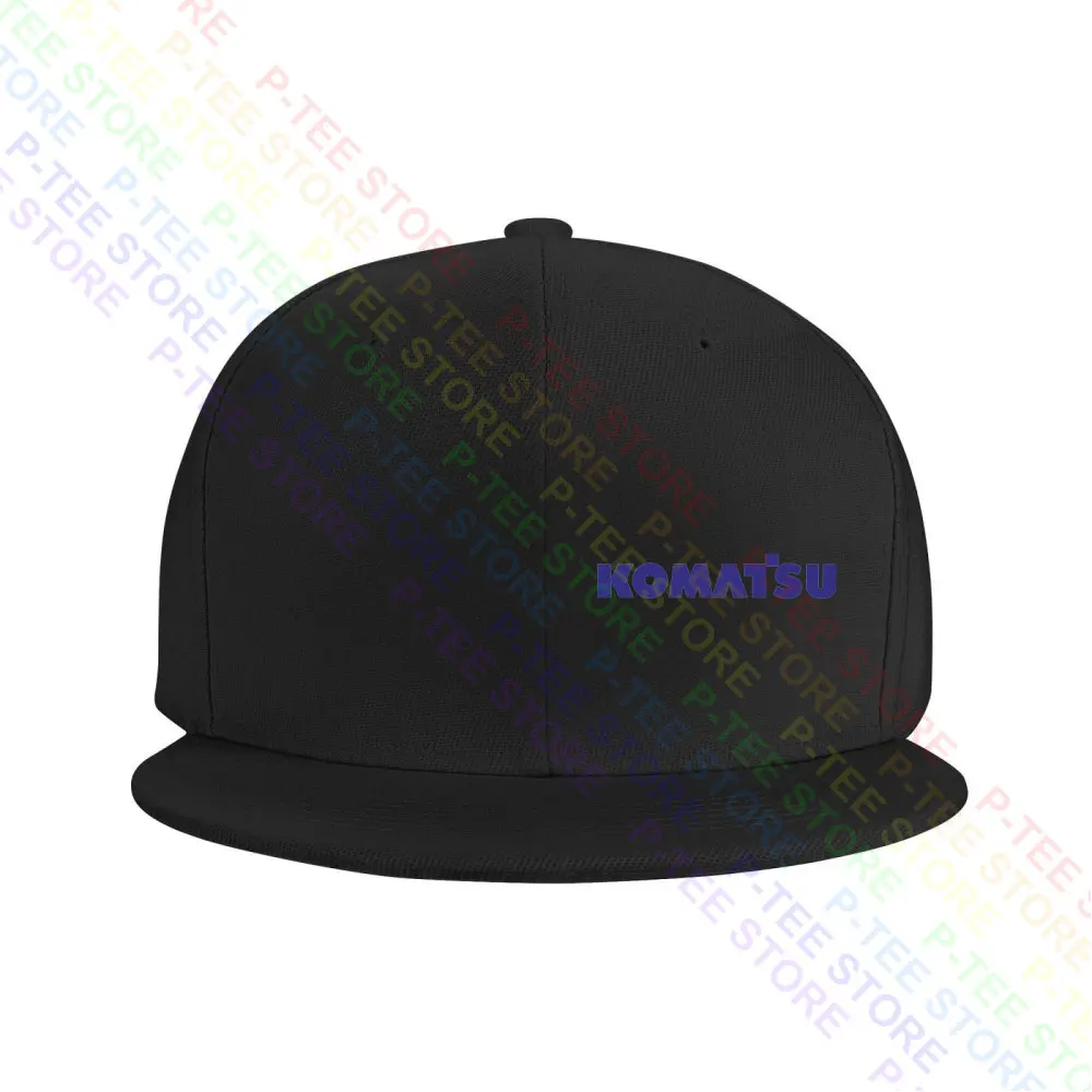 Komatsu Tractor Logo Emblem Car Moto Baseball Cap Snapback Caps Knitted Bucket Hat