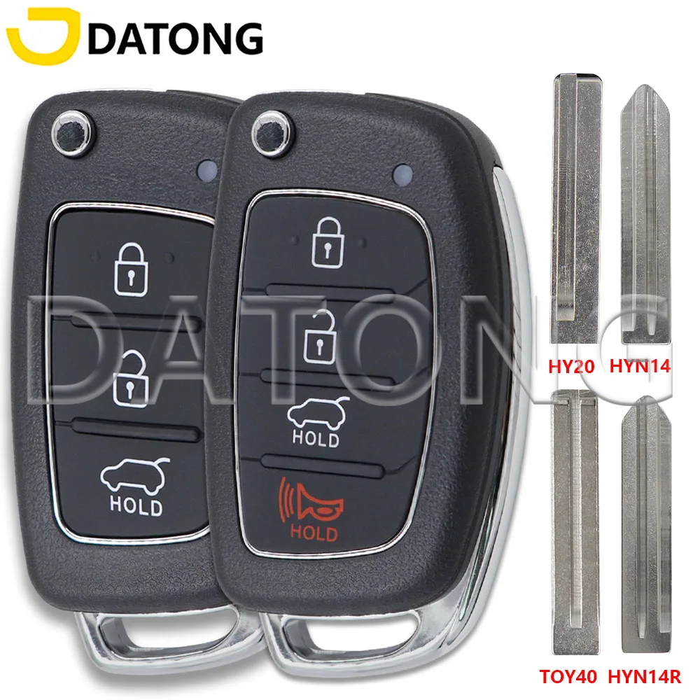 

Datong Replacement Car Remote Key Flip Shell Case Housing For Hyundai Verna Tucson Solaris Ix35 Ix45 ELANTRA Santa Fe Sonata