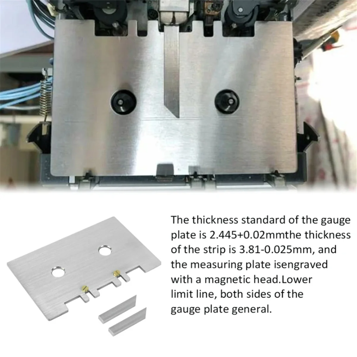 Zubehör für die Aufnahme von Audio bändern Hochpräzises Kassetten messgerät Magnet-und Führungs messgerät für Band kassetten