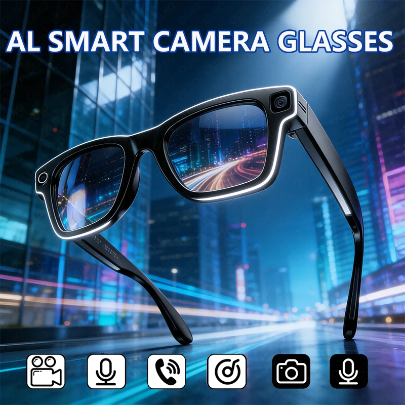 

Al Интеллектуальный перевод Умные очки Аль фото Распознавание объектов Al Голосовой пробуждение Al Интеллектуальный перевод Умные очки