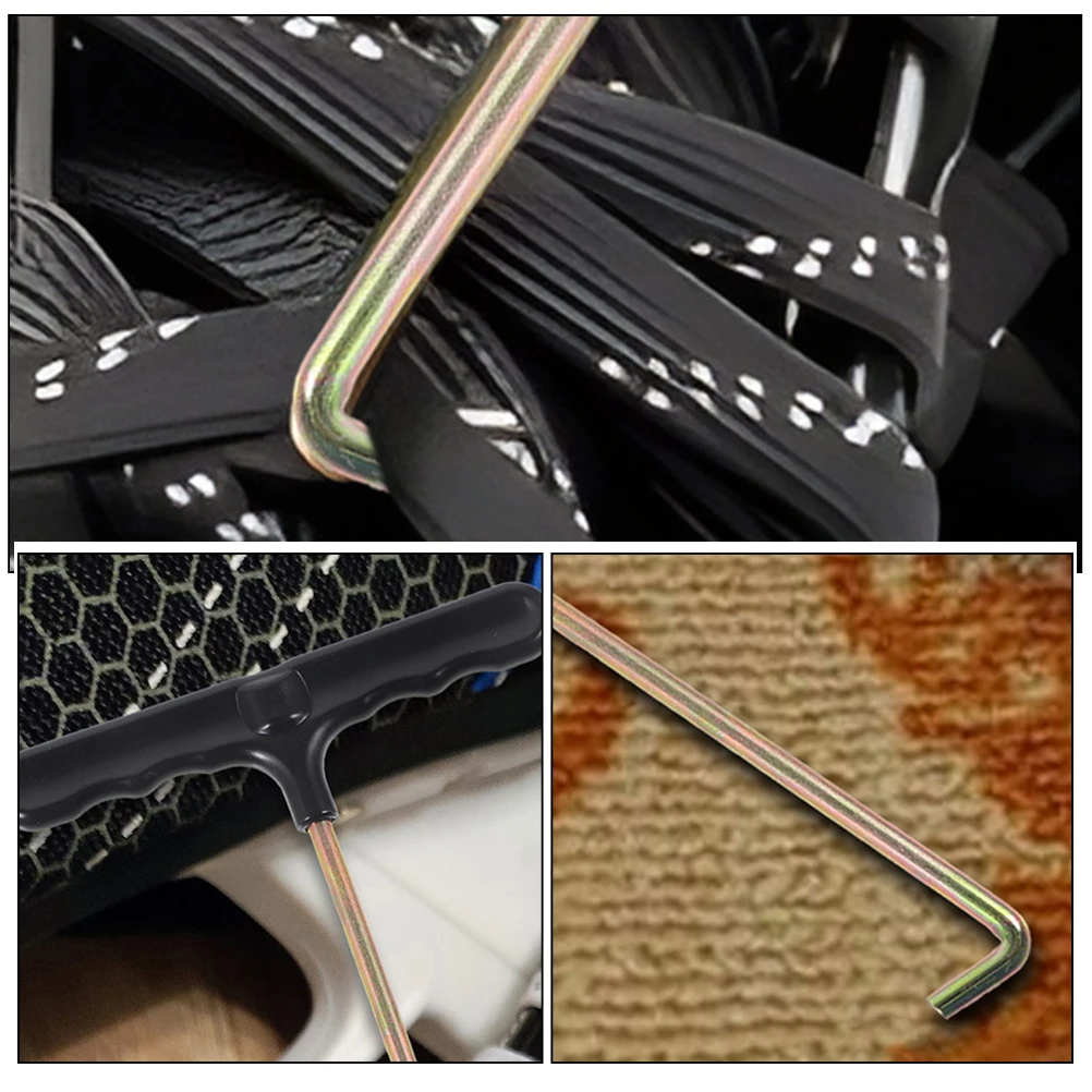 

4 Pcs Trampoline Hook Outdoor Skate Hooks Springs Accessories Portable Puller Tool