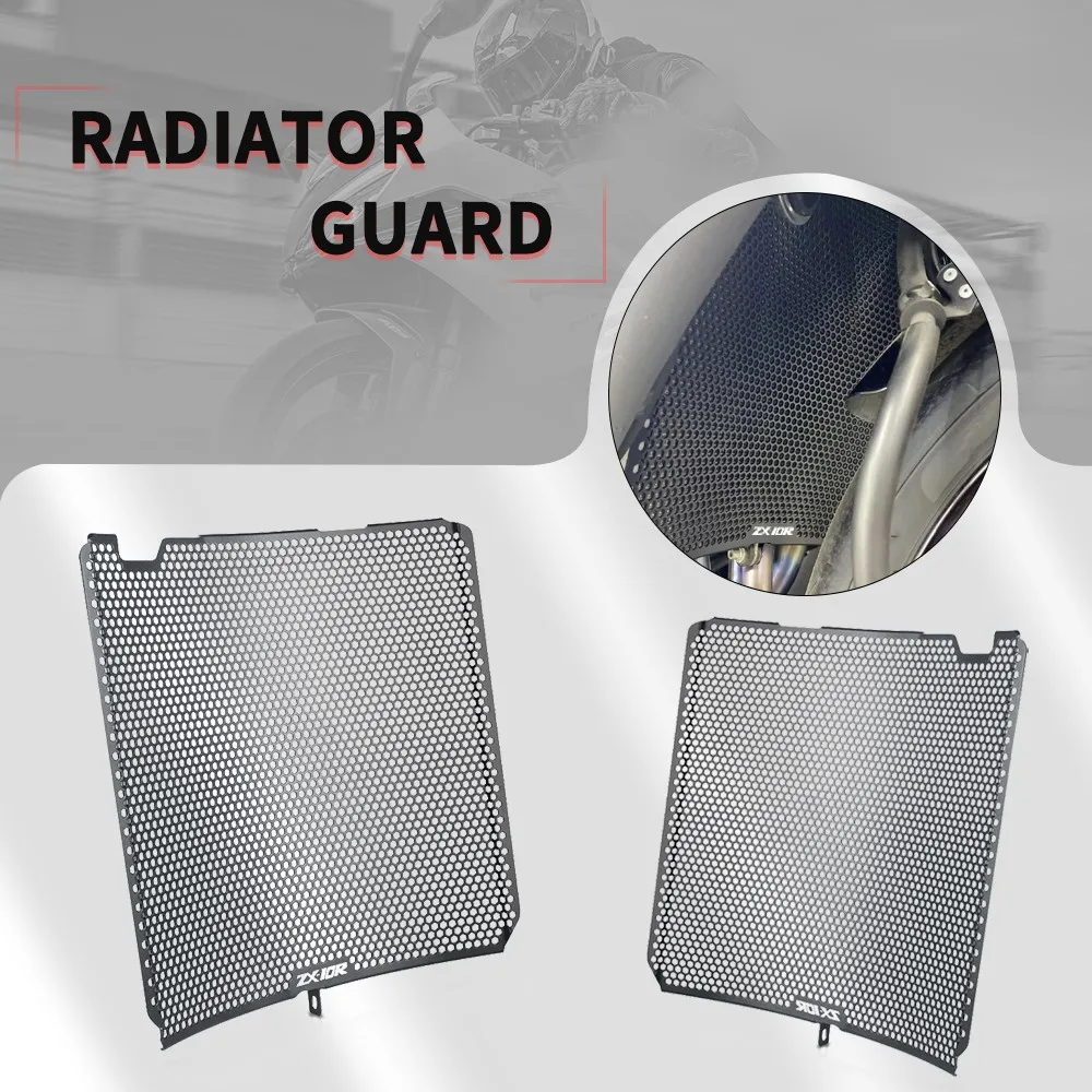 

Guard Cover For Kawasaki NINJA ZX-10R ZX-10RR 2008 2009 2010 2011 2012 2013 2014 2015 2016 2017 2018 2019 2020 Radiator Grille