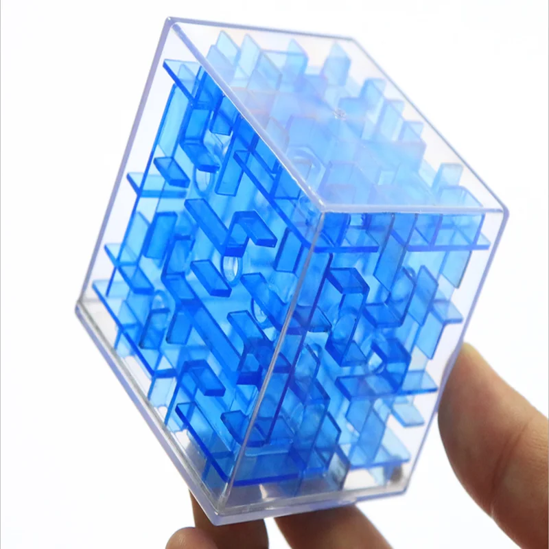3D Cube ปริศนาเขาวงกตของเล่นการประสานมือและตา BALANCE เกมกล่องสนุกสมองเด็กของเล่นเพื่อการศึกษาเด็ก