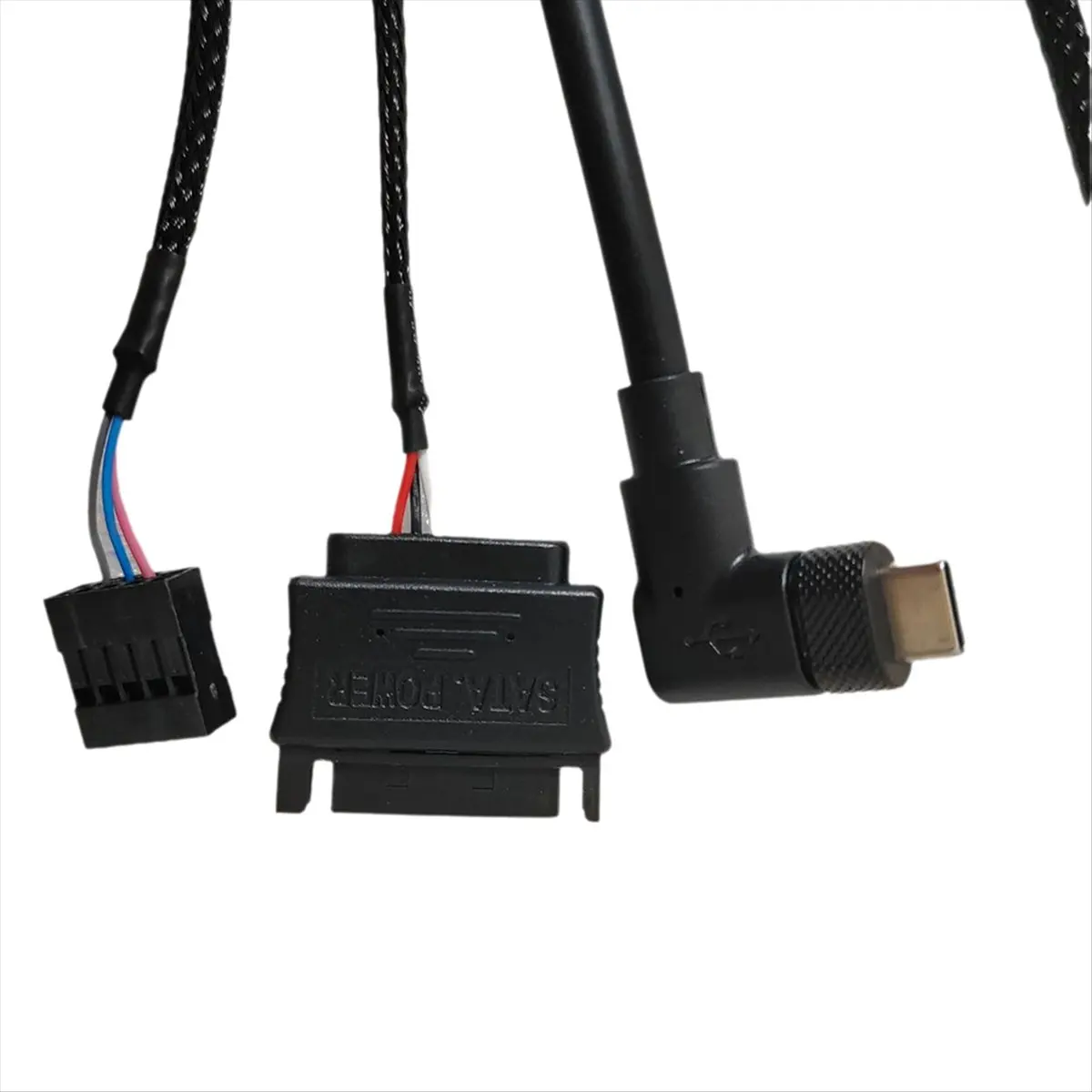 # Acessórios eletrônicos 29K, para Corsair ICUE H100i, cabo adaptador para cooler de CPU, cabo tipo C para 2 ventoinhas (preto)